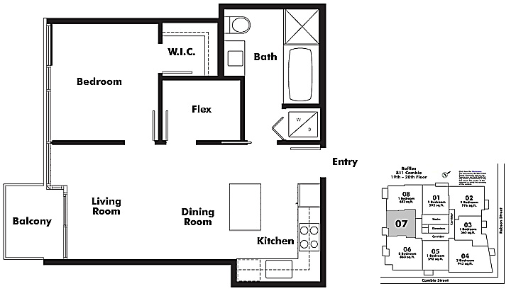 Floor plan 1907