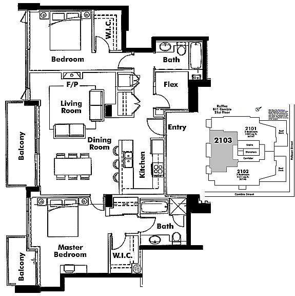 Floor plan 2103