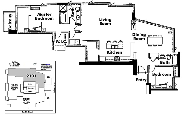 Floor plan 2101