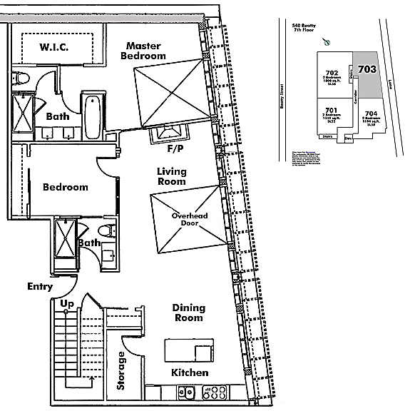 Floor plan 703