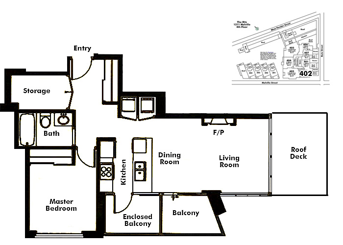 Floor plan 402