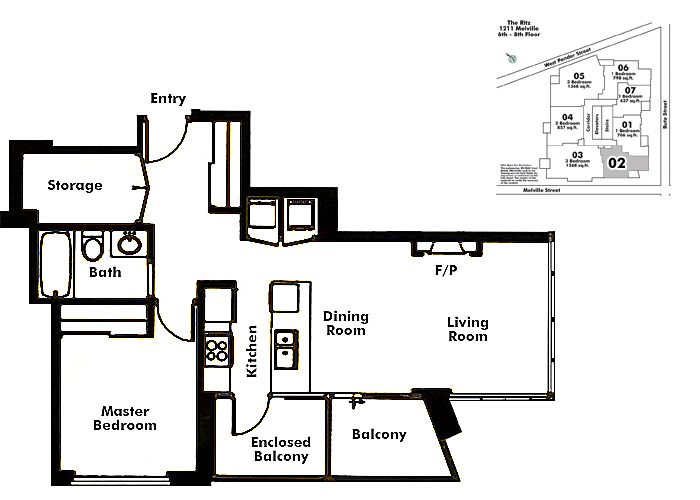 Floor plan 702
