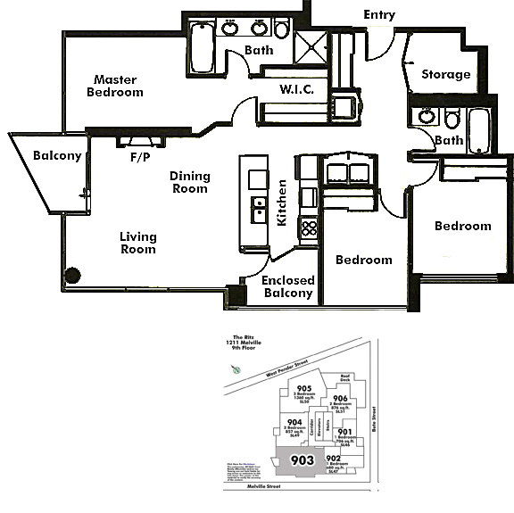Floor plan 903