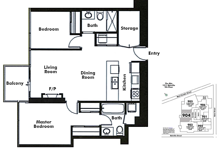 Floor plan 904