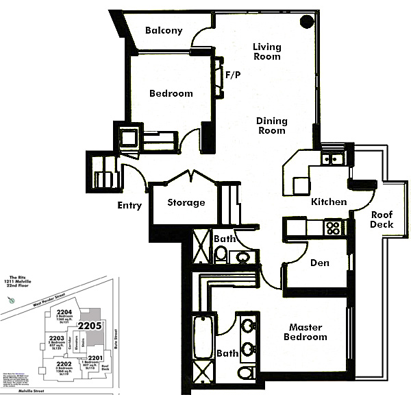 Floor plan 2205