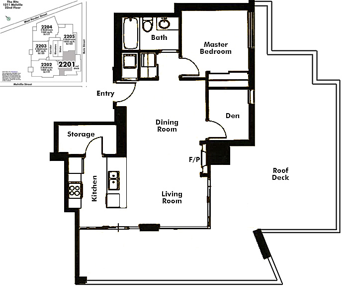 Floor plan 2201