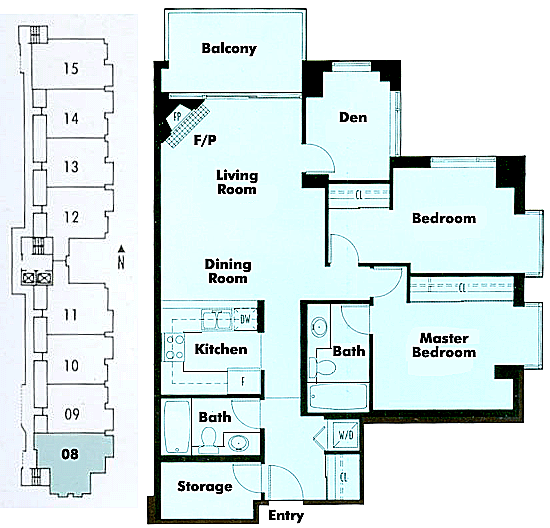 Floor plan 308