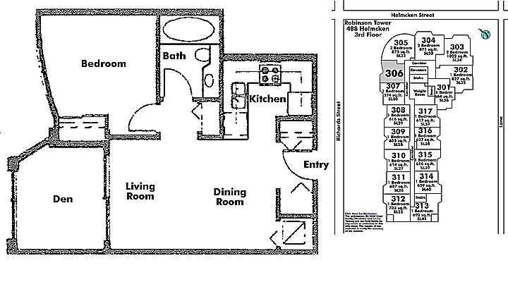 Floor plan 306
