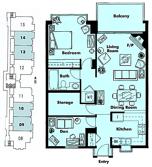 Floor plan 310