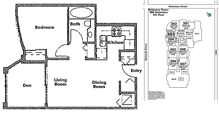 Floor plan 503