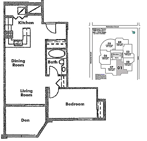 Floor plan 901