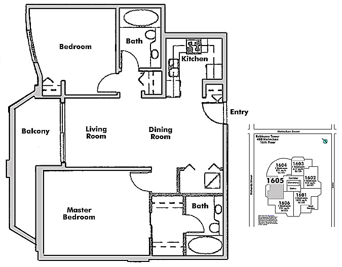 Floor plan 1605