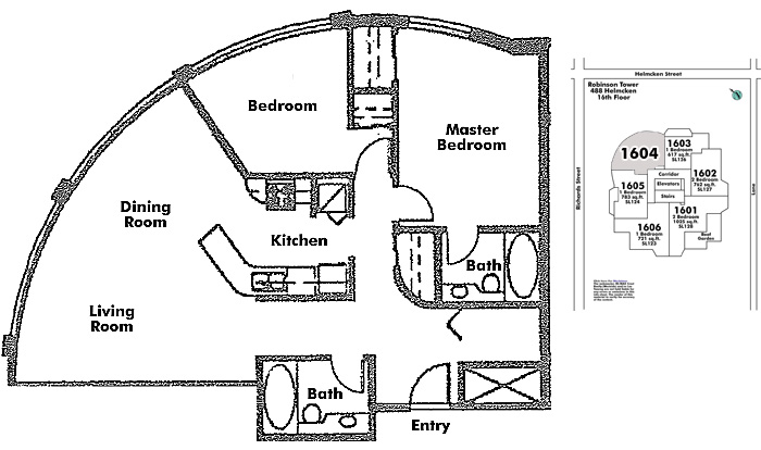 Floor plan 1604