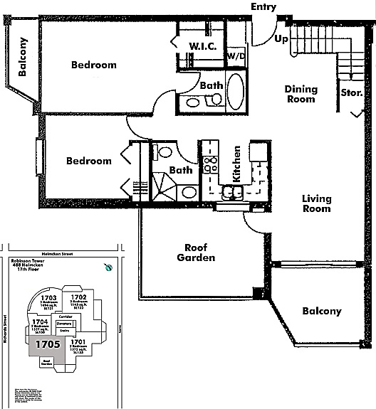 Floor plan 1705