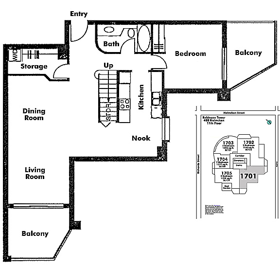 Floor plan 1701