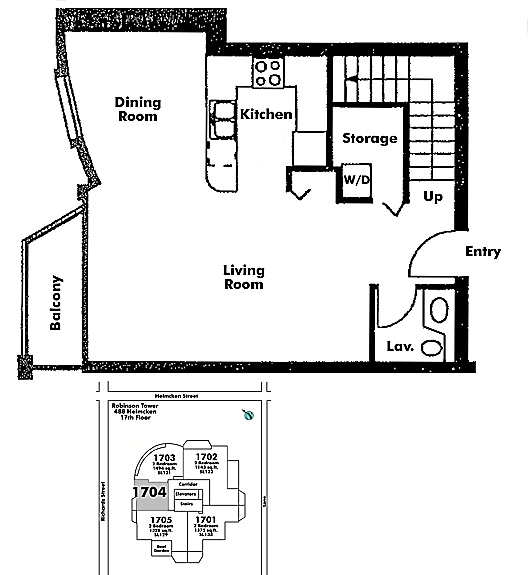 Floor plan 1704