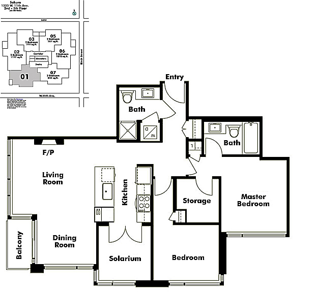 Floor plan 201