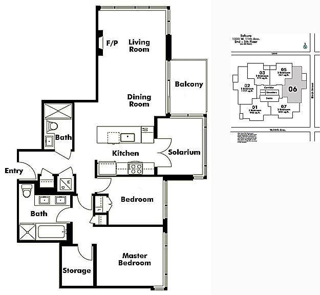Floor plan 506