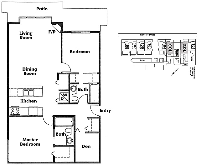 Floor plan 102