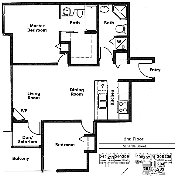 Floor plan 201