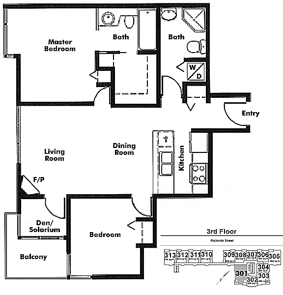 Floor plan 301