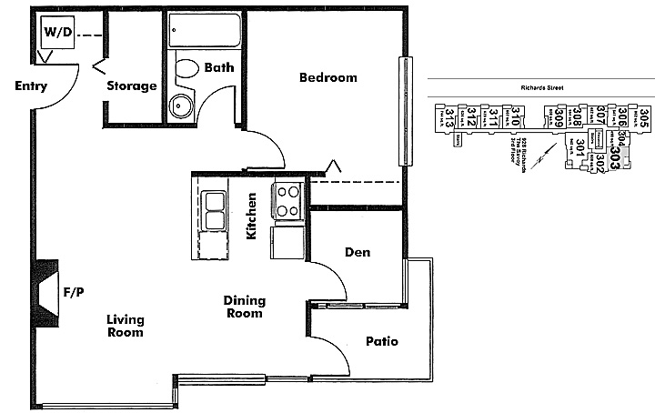 Floor plan 303