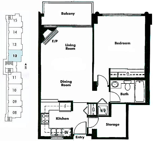 Floor plan 812