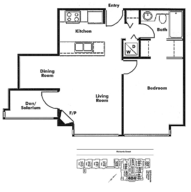 Floor plan 404