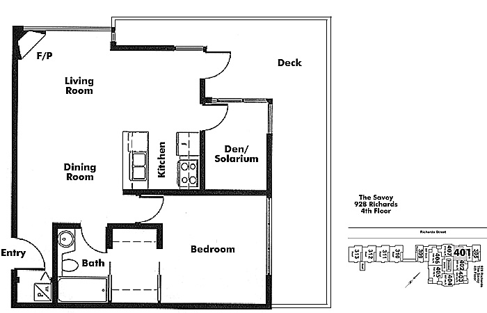 Floor plan 401