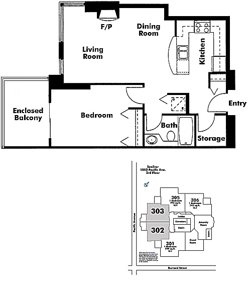 Floor plan 302