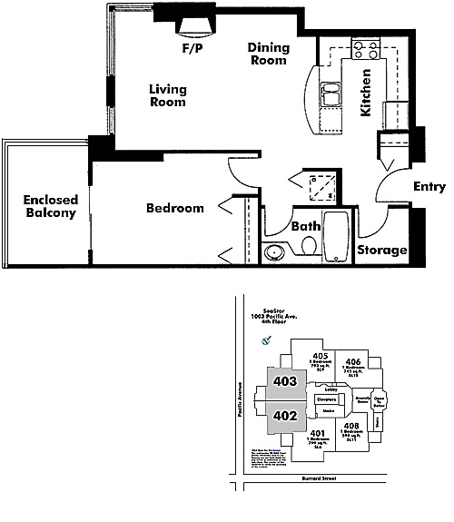 Floor plan 403