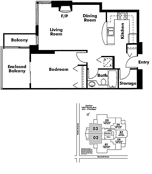 Floor plan 503