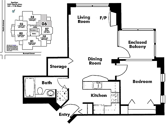 Floor plan 508