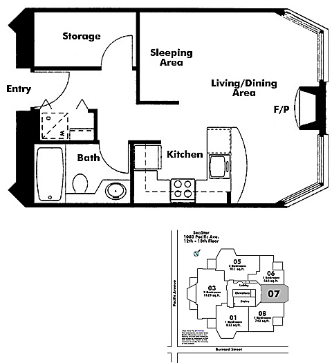 Floor plan 1207