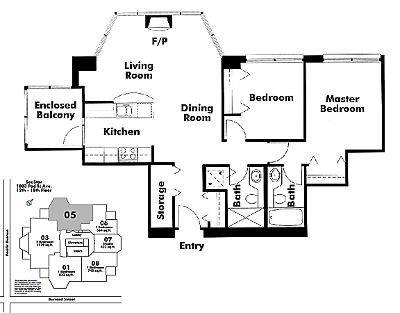 Floor plan 1205