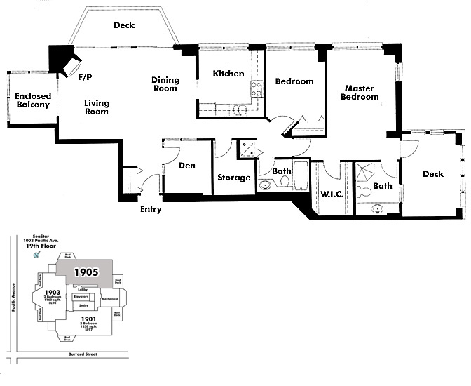 Floor plan 1905