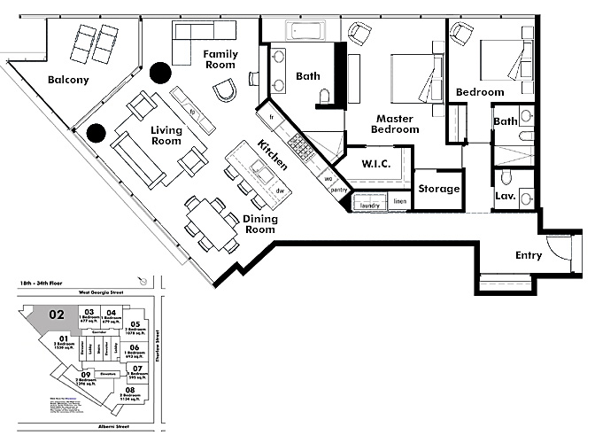 Floor plan 2102