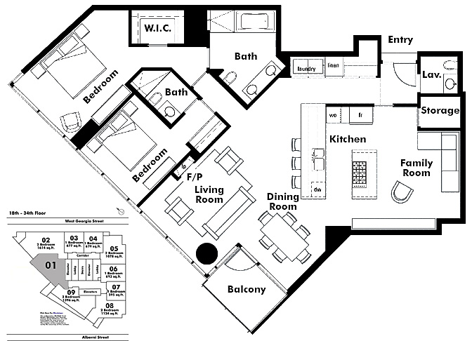Floor plan 2101