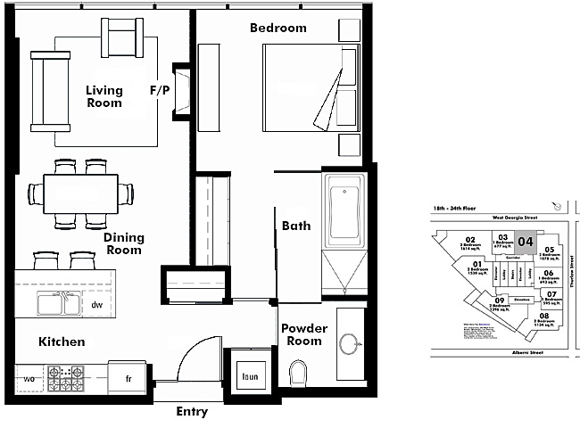 Floor plan 2104
