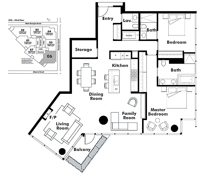 Floor plan 4106