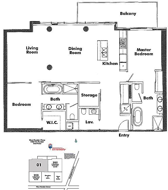 Floor plan 501
