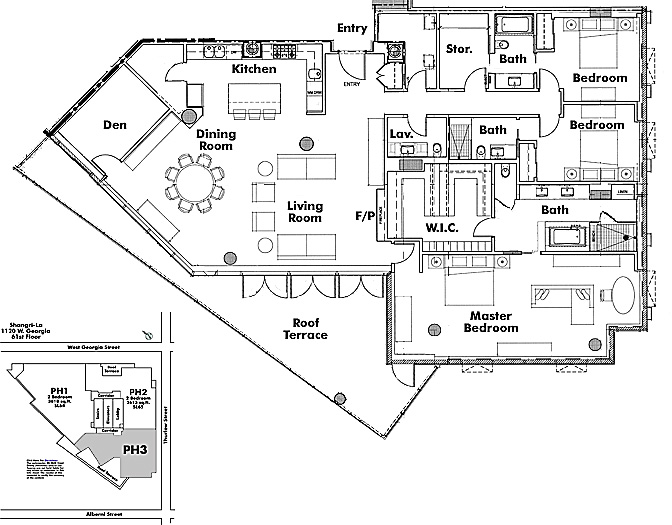 Floor plan PH3