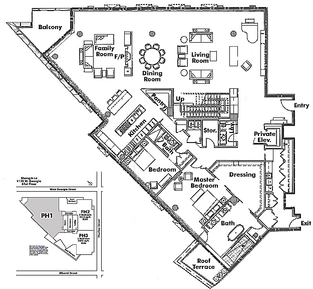 Floor plan PH1