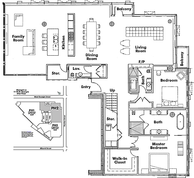 Floor plan PH2