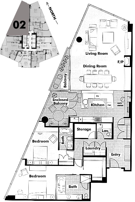 Floor plan 2102