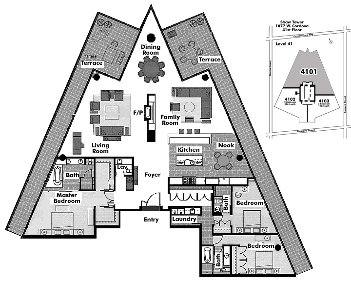 Floor plan 4101