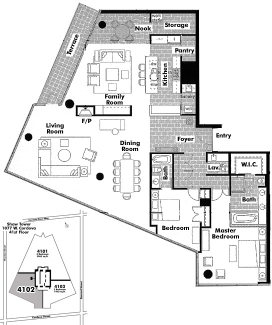 Floor plan 4102