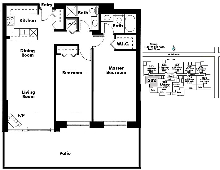Floor plan 202