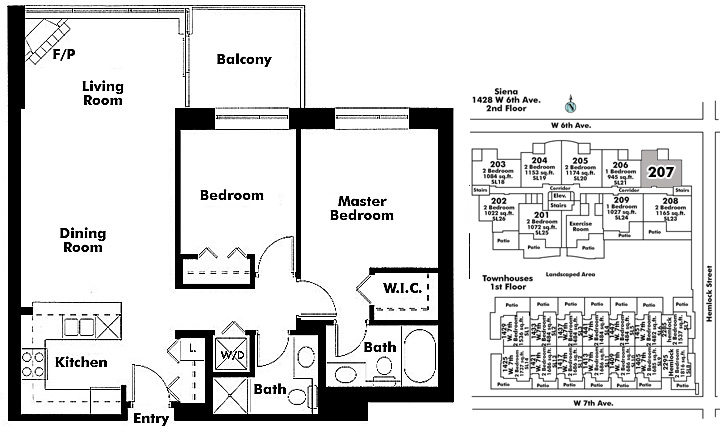 Floor plan 207