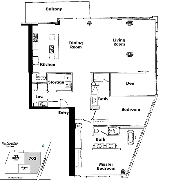 Floor plan 702
